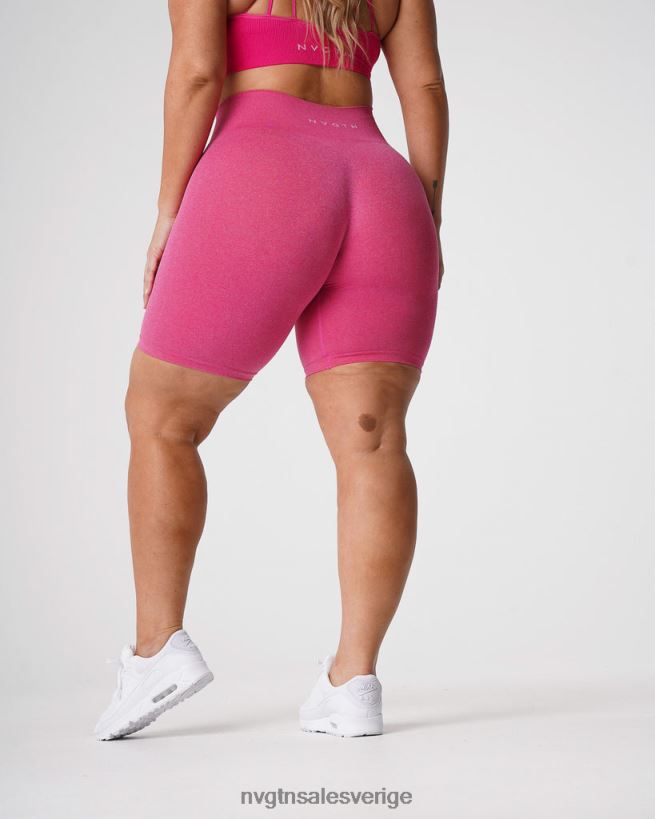 B886LB369 fuchsia kondition NVGTN kvinnor proffs sömlösa shorts