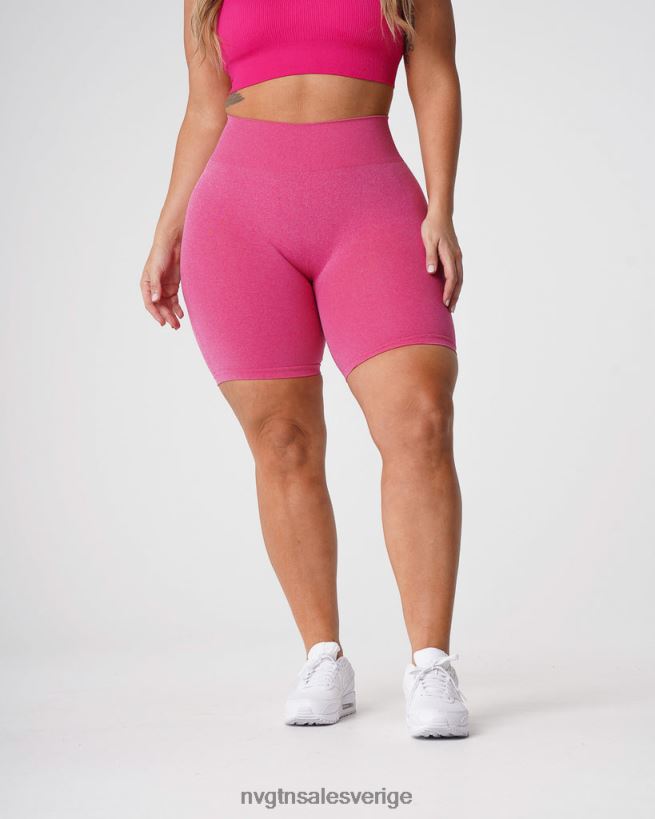 B886LB369 fuchsia kondition NVGTN kvinnor proffs sömlösa shorts