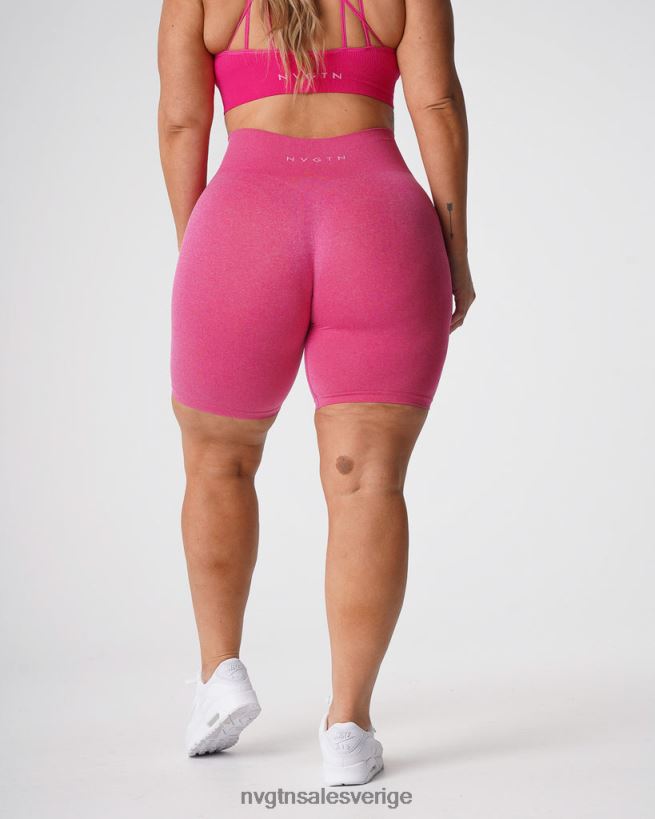 B886LB369 fuchsia kondition NVGTN kvinnor proffs sömlösa shorts