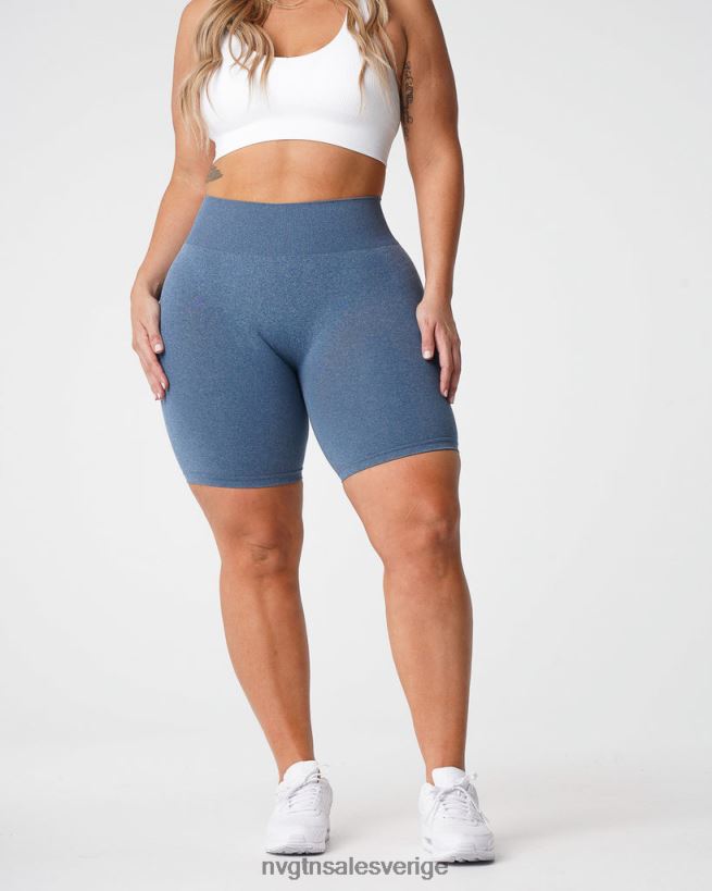 B886LB371 skifferblå kondition NVGTN kvinnor proffs sömlösa shorts