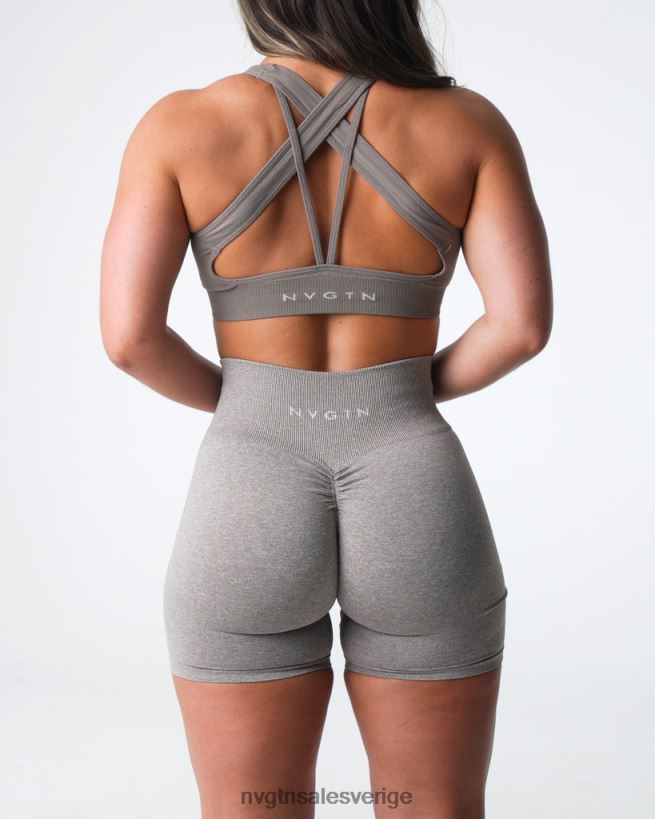 B886LB395 taupe kondition NVGTN kvinnor crunch sömlösa shorts