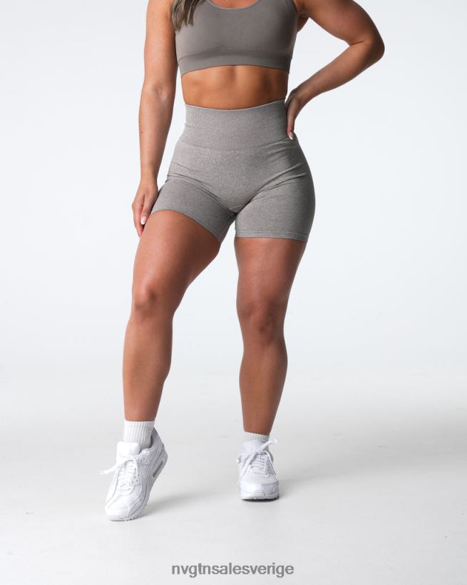 B886LB395 taupe kondition NVGTN kvinnor crunch sömlösa shorts
