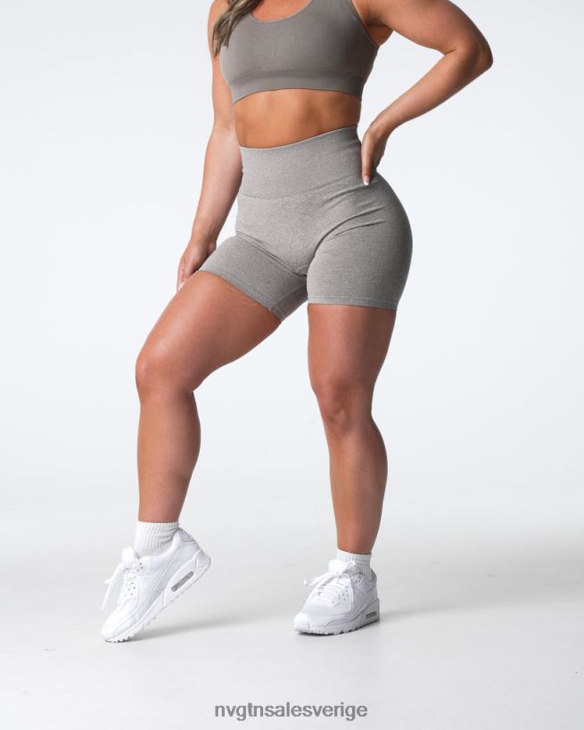 B886LB395 taupe kondition NVGTN kvinnor crunch sömlösa shorts