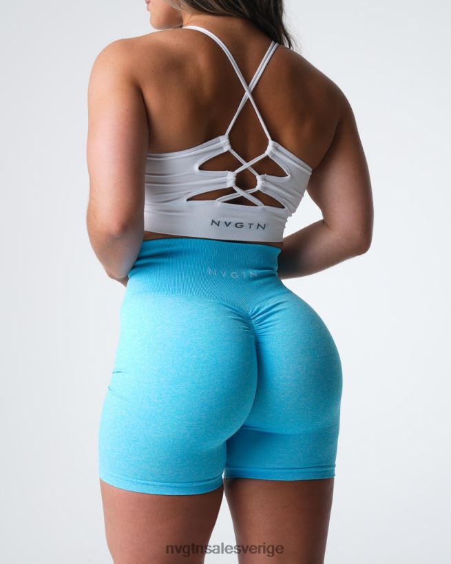 B886LB397 aqua kondition NVGTN kvinnor crunch sömlösa shorts