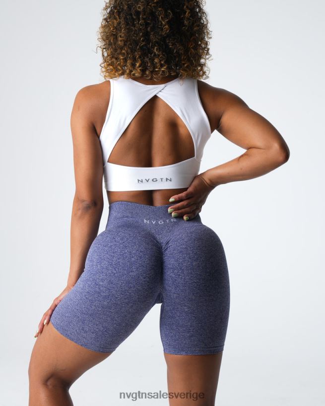 B886LB400 indigo kondition NVGTN kvinnor crunch sömlösa shorts
