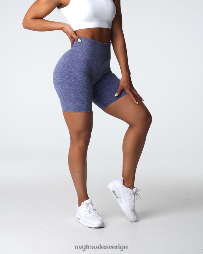 B886LB400 indigo kondition NVGTN kvinnor crunch sömlösa shorts
