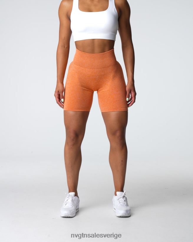 B886LB401 bränd apelsin kondition NVGTN kvinnor crunch sömlösa shorts