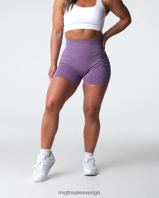 B886LB403 violett kondition NVGTN kvinnor crunch sömlösa shorts