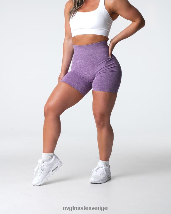 B886LB403 violett kondition NVGTN kvinnor crunch sömlösa shorts