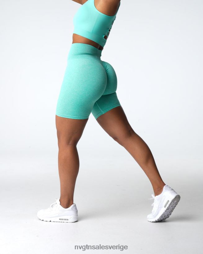 B886LB406 mynta kondition NVGTN kvinnor crunch sömlösa shorts
