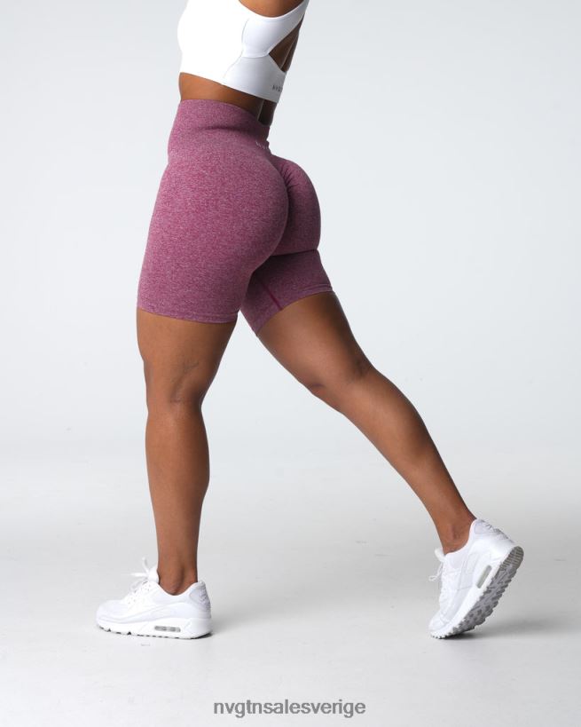 B886LB410 rödbrun kondition NVGTN kvinnor crunch sömlösa shorts