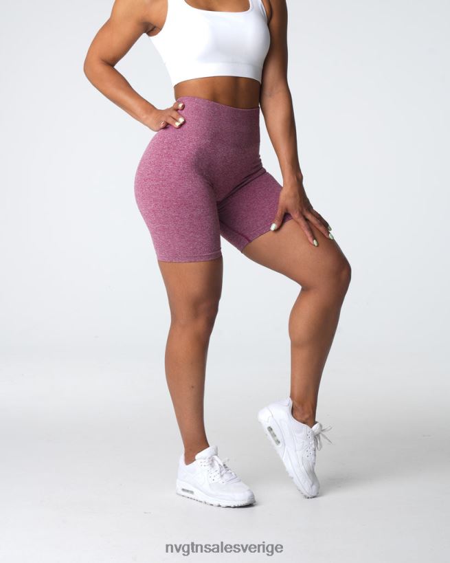 B886LB410 rödbrun kondition NVGTN kvinnor crunch sömlösa shorts