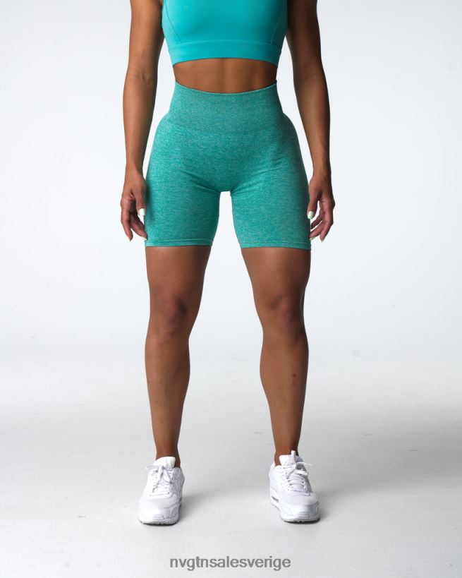 B886LB413 turkos kondition NVGTN kvinnor crunch sömlösa shorts