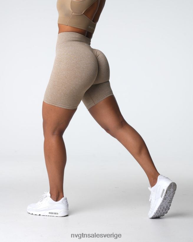 B886LB414 beige kondition NVGTN kvinnor crunch sömlösa shorts