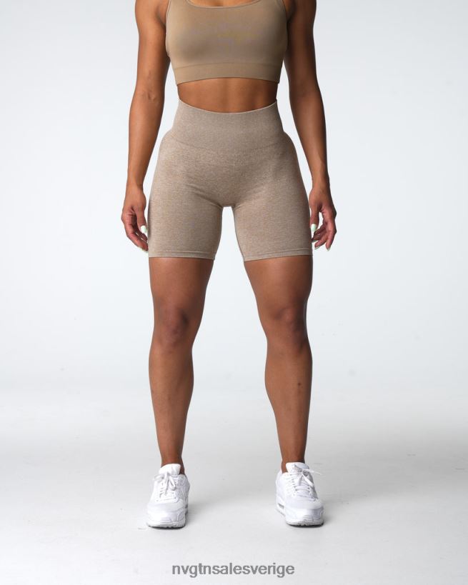 B886LB414 beige kondition NVGTN kvinnor crunch sömlösa shorts