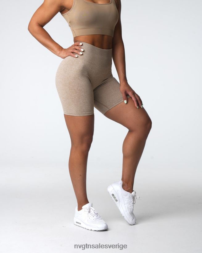 B886LB414 beige kondition NVGTN kvinnor crunch sömlösa shorts