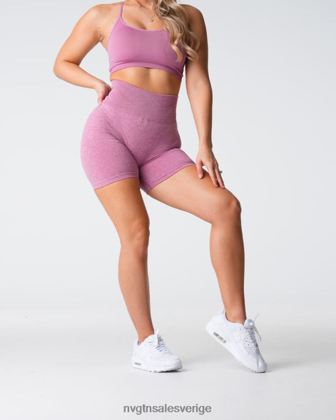 B886LB415 pastell rosa kondition NVGTN kvinnor crunch sömlösa shorts