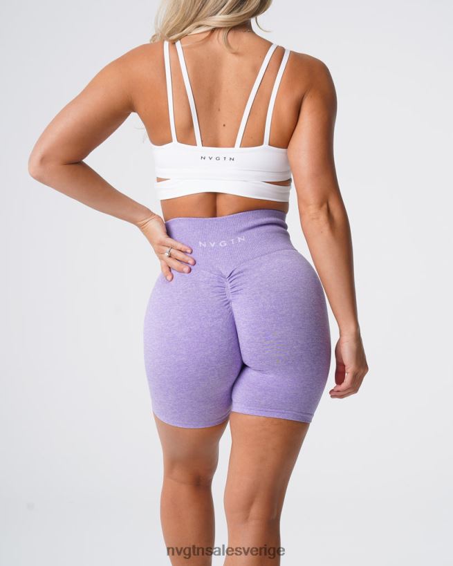 B886LB420 lila kondition NVGTN kvinnor crunch sömlösa shorts