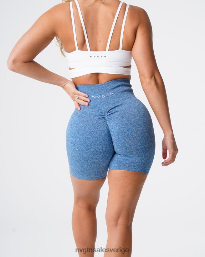 B886LB421 himmelsblå kondition NVGTN kvinnor crunch sömlösa shorts