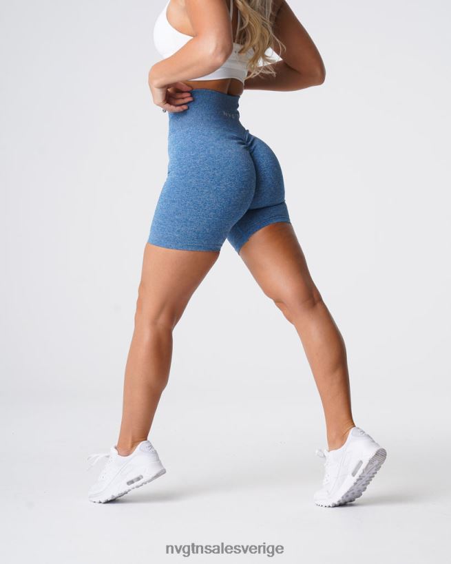 B886LB421 himmelsblå kondition NVGTN kvinnor crunch sömlösa shorts