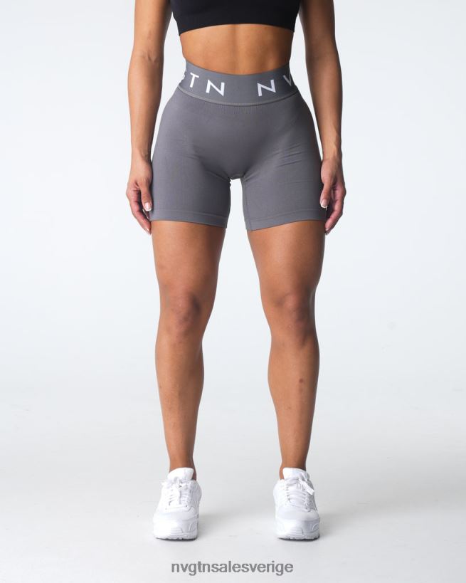 B886LB431 träkol kondition NVGTN kvinnor sport sömlösa shorts