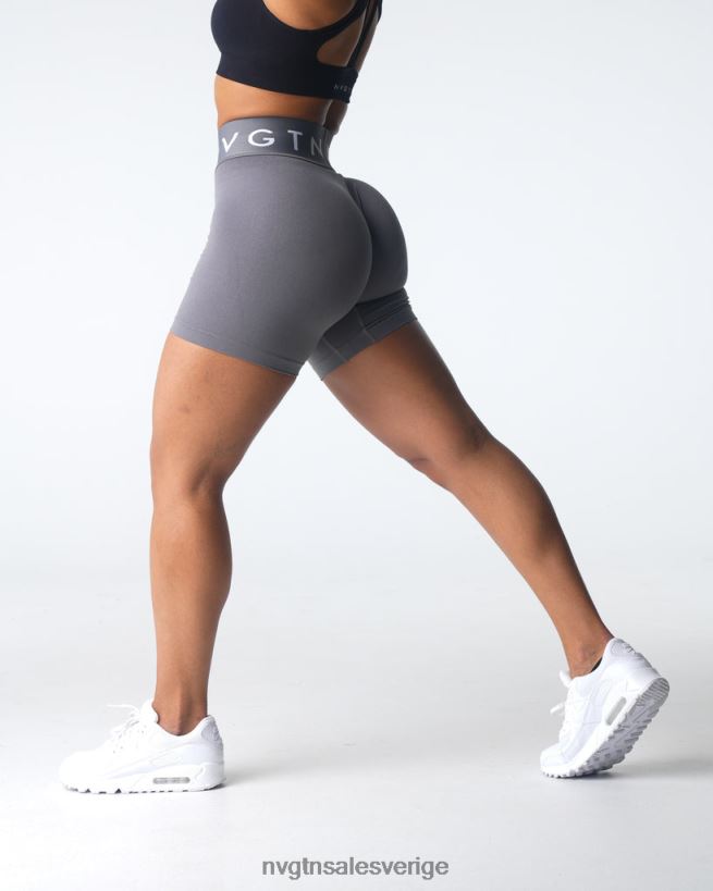 B886LB431 träkol kondition NVGTN kvinnor sport sömlösa shorts