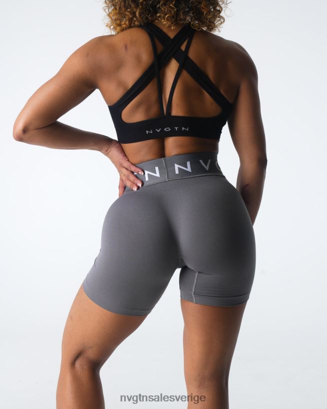 B886LB431 träkol kondition NVGTN kvinnor sport sömlösa shorts
