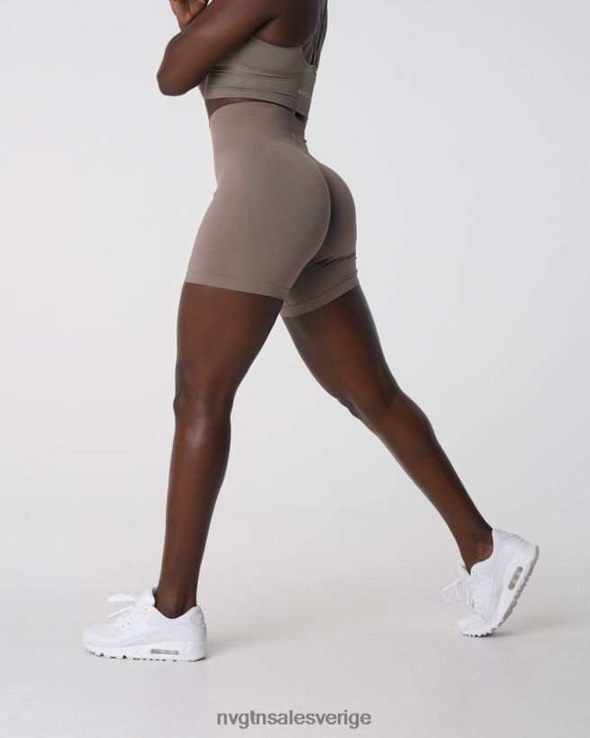 B886LB454 taupe kondition NVGTN kvinnor solida sömlösa shorts