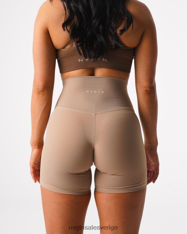 B886LB457 latte kondition NVGTN kvinnor signatur 2.0 shorts