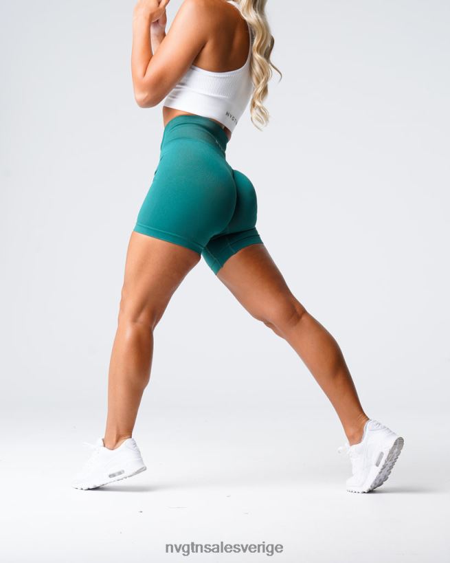 B886LB461 smaragd kondition NVGTN kvinnor solida sömlösa shorts