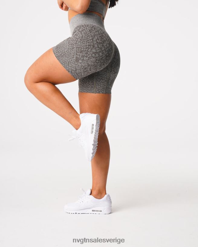 B886LB474 khaki grön kondition NVGTN kvinnor sömlösa shorts av ormskinn