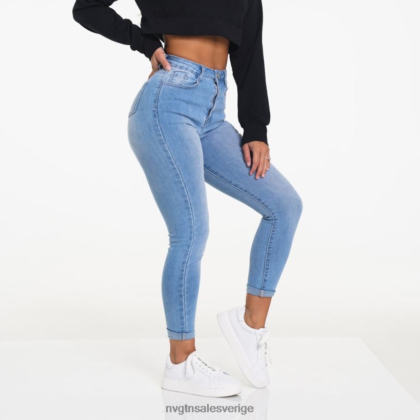 B886LB741 lätt tvätt livsstil NVGTN kvinnor navishape jeans