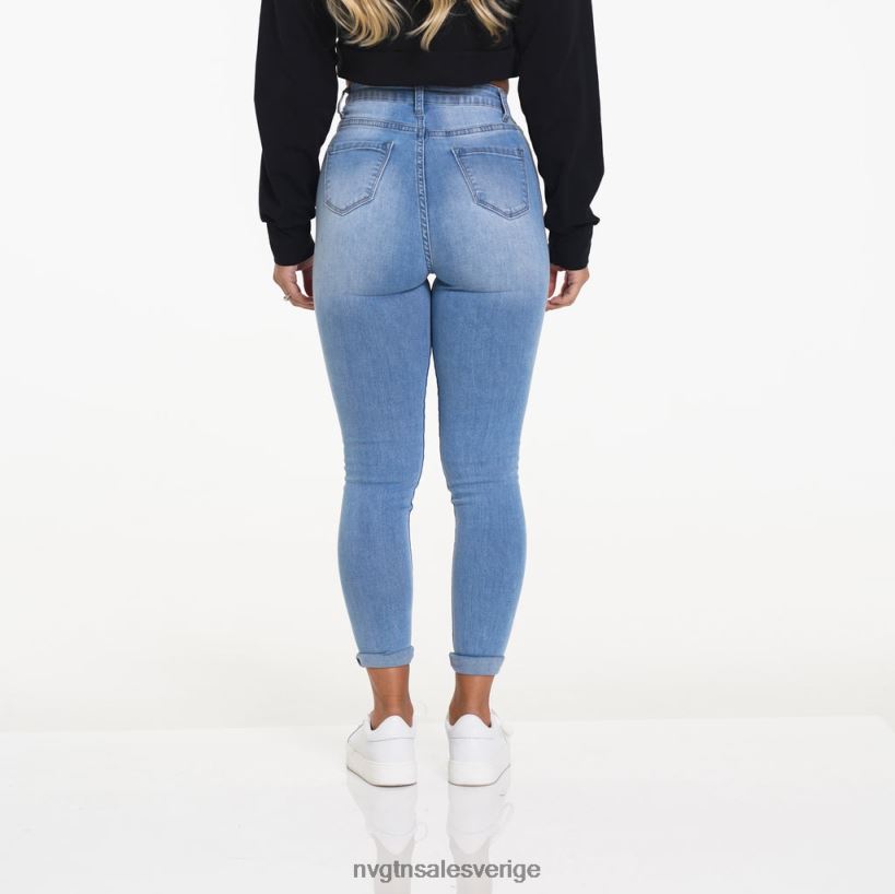 B886LB741 lätt tvätt livsstil NVGTN kvinnor navishape jeans