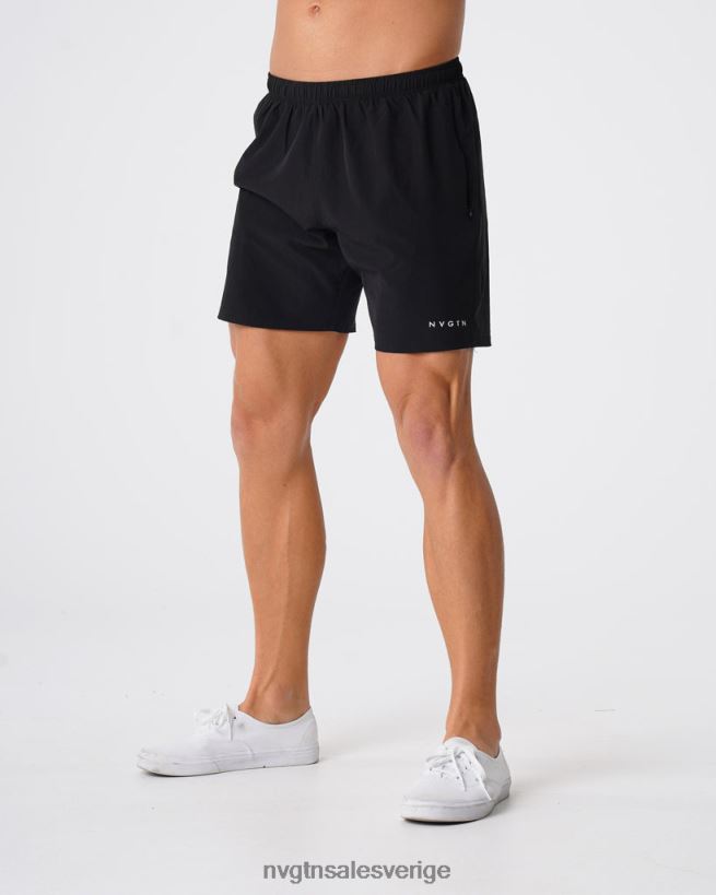 B886LB777 svart bottnar NVGTN män flex shorts