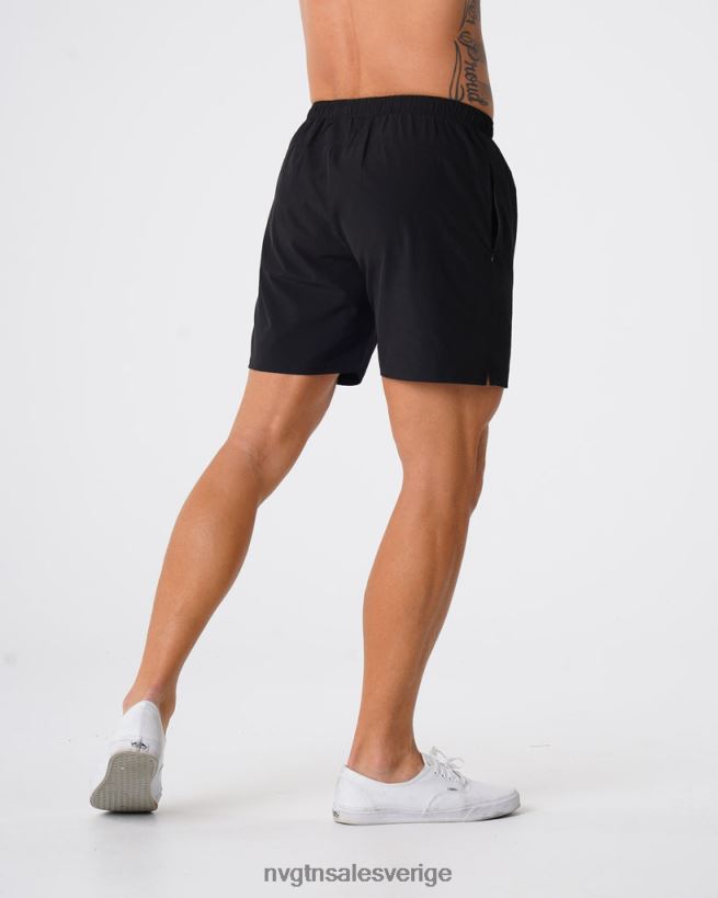 B886LB777 svart bottnar NVGTN män flex shorts