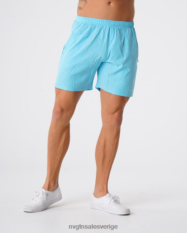 B886LB779 aqua bottnar NVGTN män flex shorts