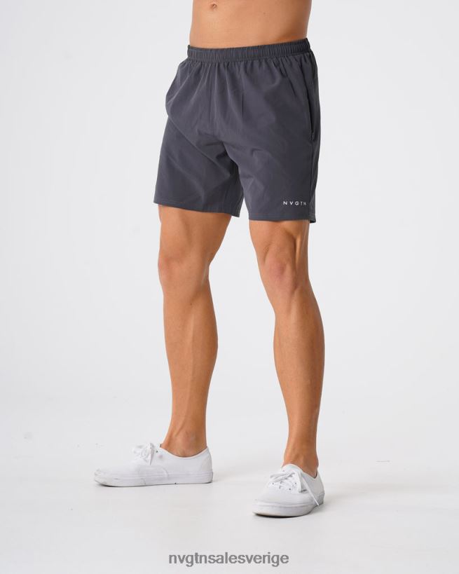 B886LB780 träkol bottnar NVGTN män flex shorts