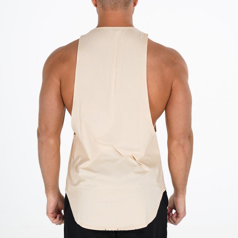 B886LB807 beige blast NVGTN män pulskant tank