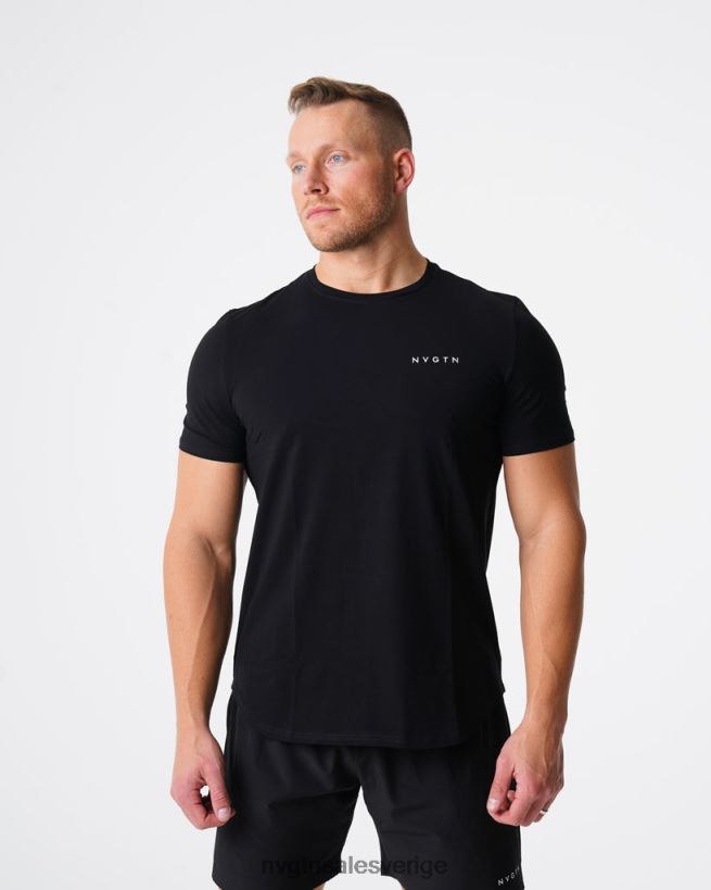B886LB767 svart blast NVGTN män pulsanpassad t-shirt