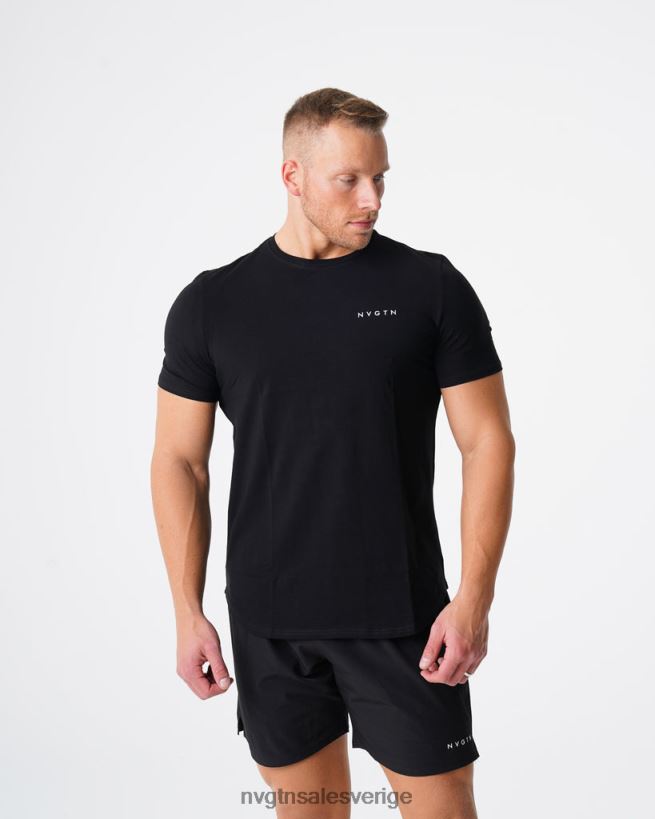 B886LB767 svart blast NVGTN män pulsanpassad t-shirt