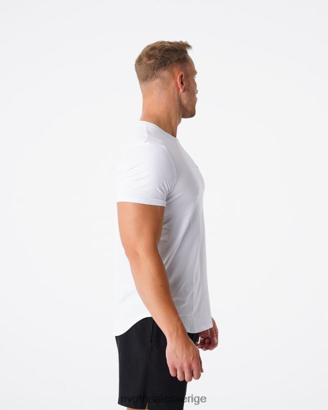 B886LB768 vit blast NVGTN män pulsanpassad t-shirt