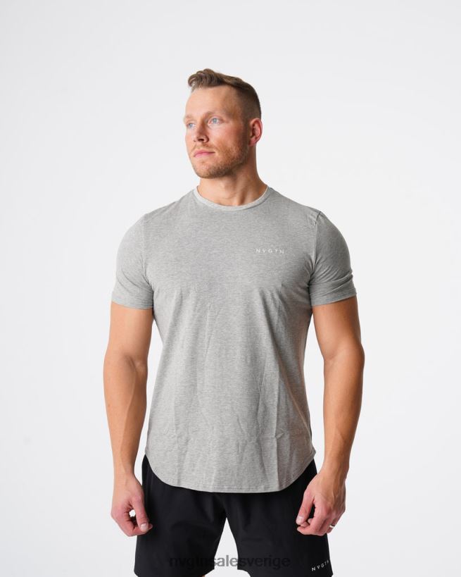 B886LB769 grå blast NVGTN män pulsanpassad t-shirt