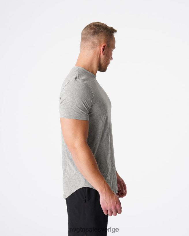 B886LB769 grå blast NVGTN män pulsanpassad t-shirt